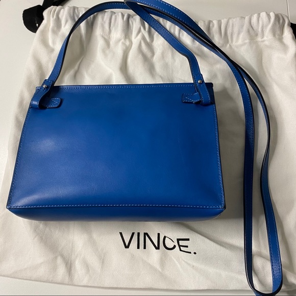 VINCE BLUE CROSSBODY BAG - Picture 4 of 5